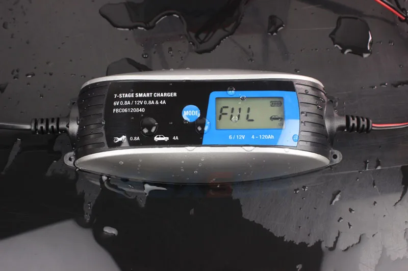 Зарядное устройство для мотоциклетных и автомобильных аккумуляторов 6 в 12 В 0 8 А 4