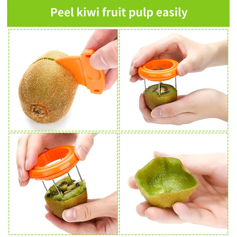 

Creative kiwifruit peeler kiwifruit special splitter fruits kitchen peeling tool kernel remover knife