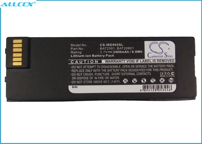 Аккумулятор Cameron Sino 2400 мАч BAT20801 BAT2081 BAT31001 для Iridium 9555|Аккумуляторы мобильных
