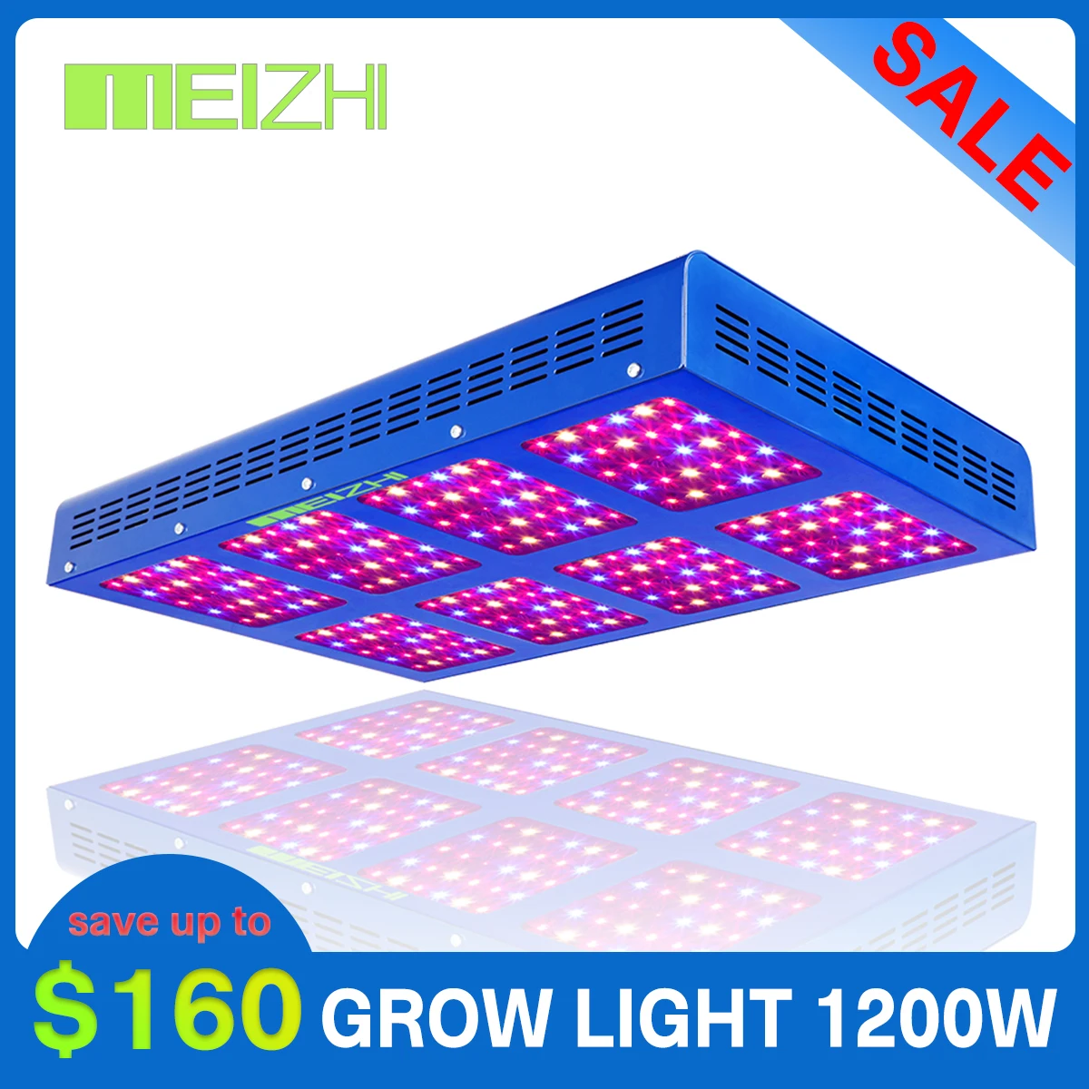 Фото Светодиодный отражатель MEIZHI 1200 Вт светодиодный светильник для выращивания
