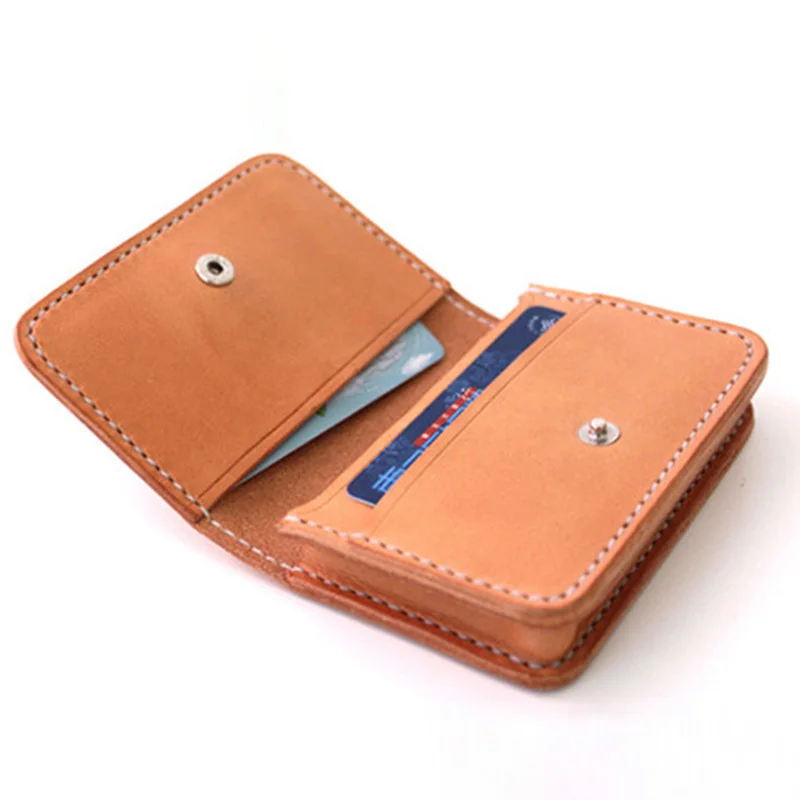 Сделай Сам ручной работы Кожа ремесло Акриловый Бизнес держатель для карт Шаблон