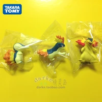 takara tomy genuine pokemon mc series cyndaquil quilava typhlosion limited rare action figure model toys
