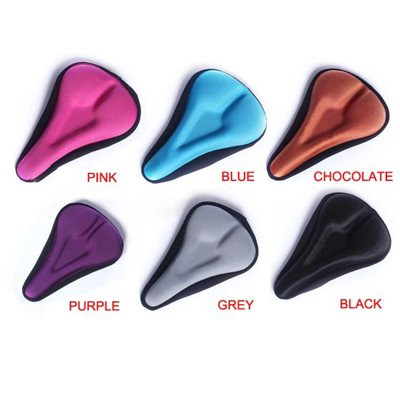 

Mountain Bike Saddle Breathable Cushion Cover Road Bike Thickened Soft Cycling Seat Mat 3D Sponge Polymer Bicycle Saddle Seat