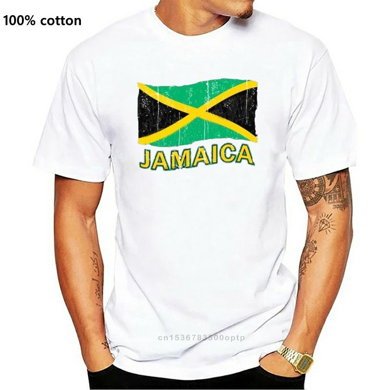 

New big and tall t-shirt Jamaica flag Jamaica shirt tall shirts for men