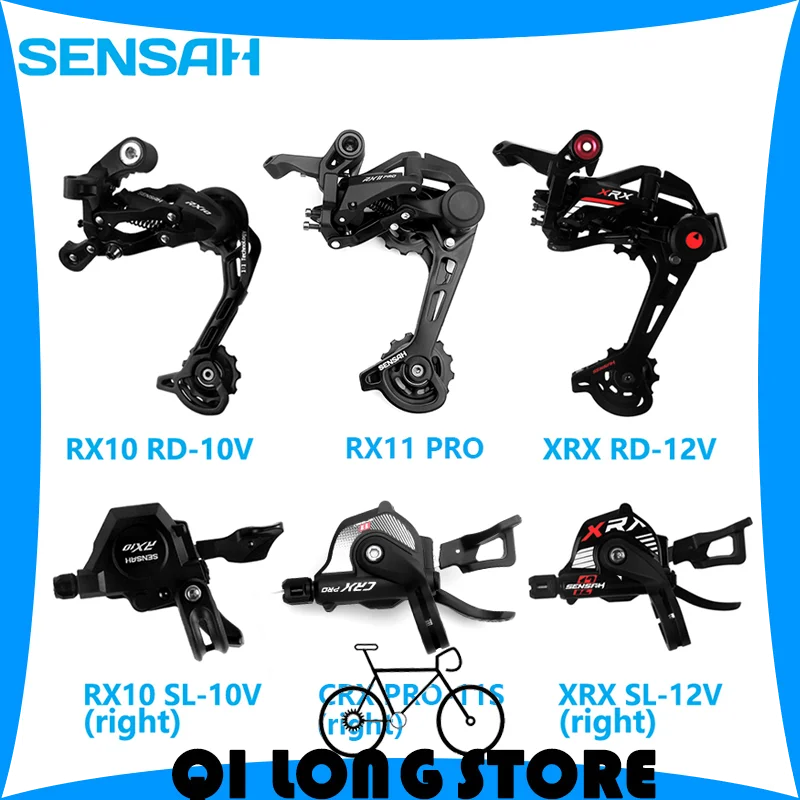 

SENSAH Bike Rear derailleurs RX10 CRX XRX 10/11/12-speed Trigger Shifter 7/8S M310 M360 MTB derailleurs for M6000 M8000 M9100