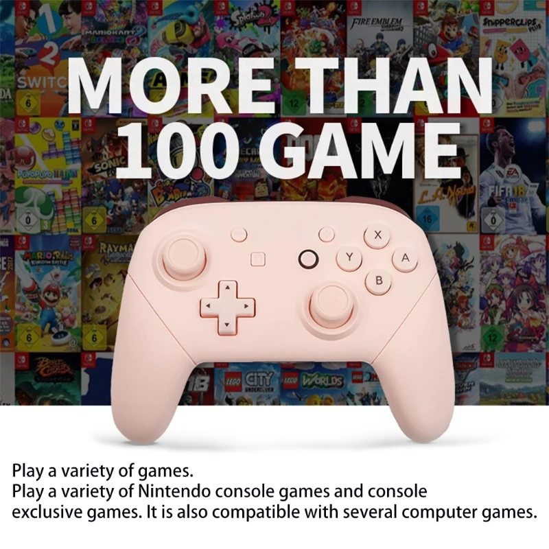 

Wireless Pro Game Controller for Nintend Switch Gamepad With Dual Vibration NFC For Nintend Switch Pro/PC/Steam Joystick