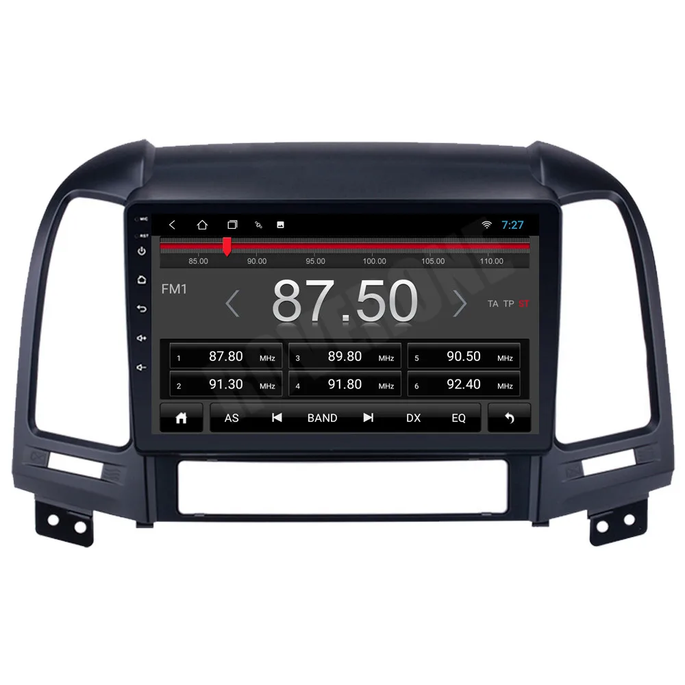 Автомагнитола для Hyundai Santa Fe SantaFe мультимедийный плеер на Android 10 с четырехъядерным