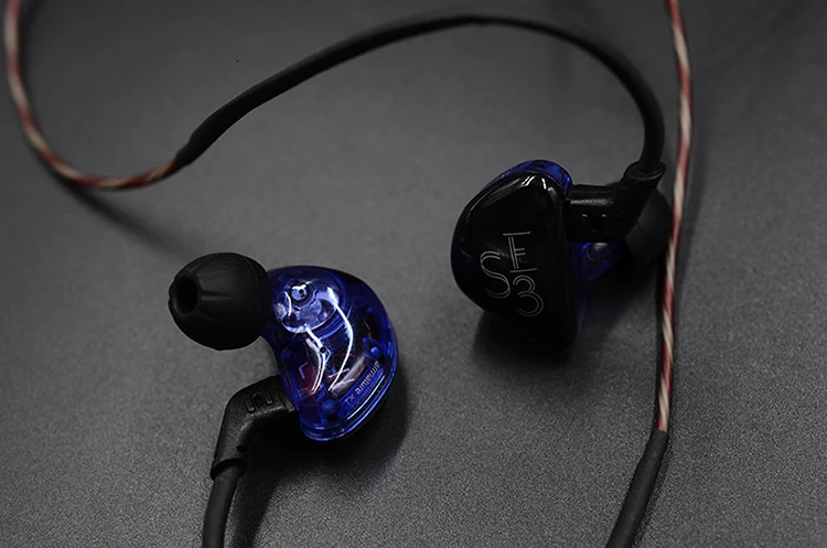 AK KZ ES3 1BA+ 1DD в ухо наушник гибридная гарнитура HIFI бас шумоподавление наушник замена кабеля ZST ZSN AS10