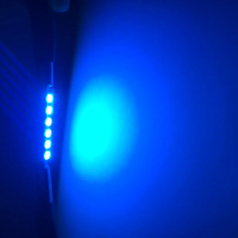 100 шт. купольные фонари Festoon C5W NON Polar 0 1A 18A 2A 31 мм 36 39 41 3 4 6 8 SMD 3030 Светодиодная карта