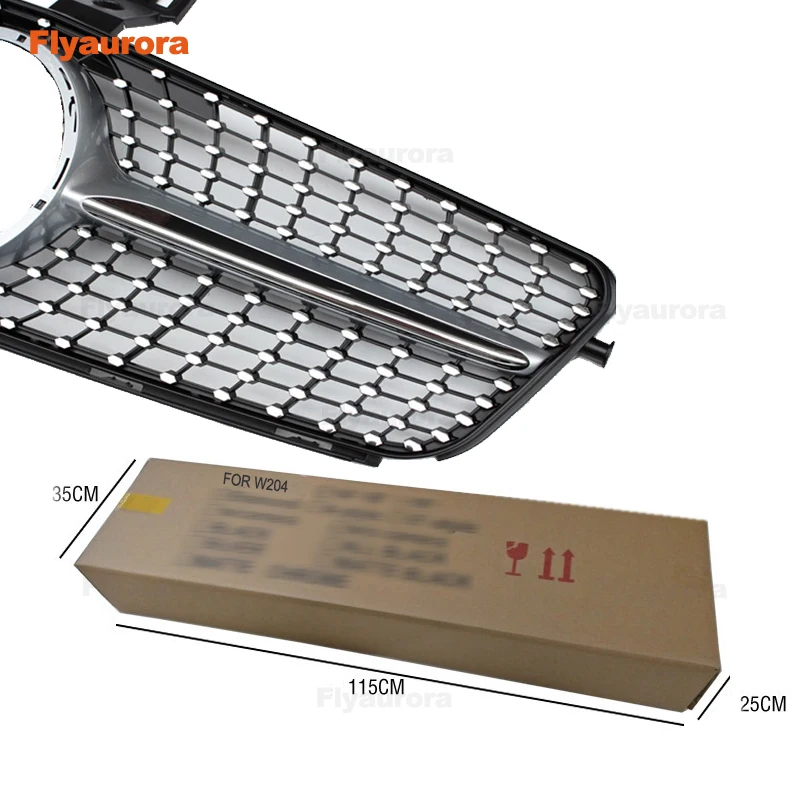 Алмазный Звездный автомобильный передний бампер сетчатый гриль решетка для Mercedes