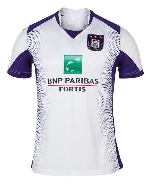 Anderlecht футболка для бега дышащая и быстросохнущая 19 20 Anderlecht рубашка - Цвет: Бежевый