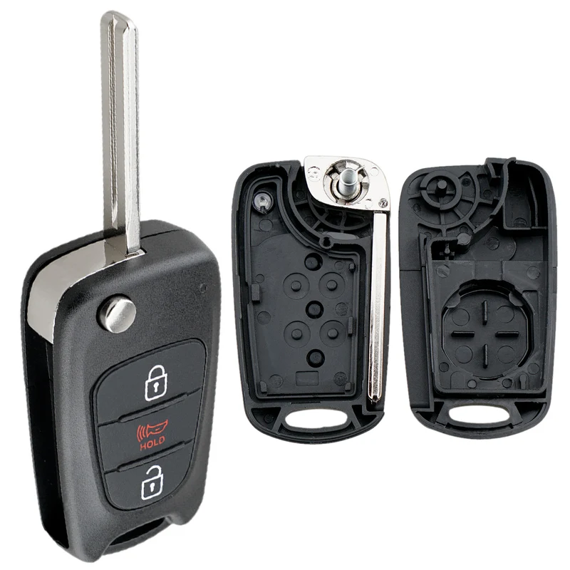 Чехол для автомобильного ключа запасной корпус дистанционного управления с 3