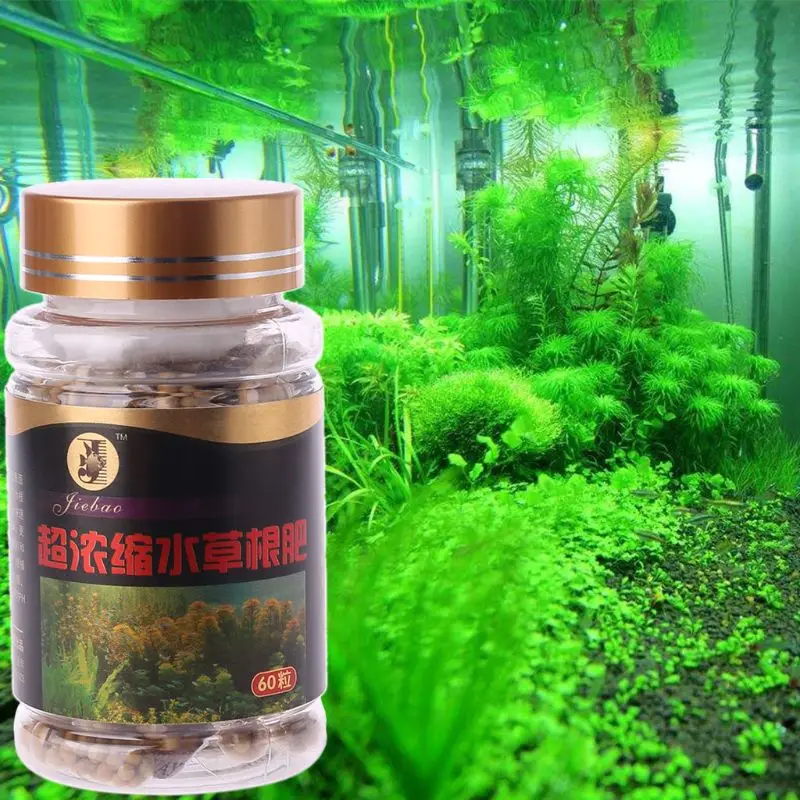 

60pcs Aquarium Water Plant Root Fertilizer Nutrition Aquatic Fish Tank P15D