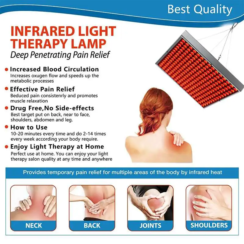 Светодиодная лампа для терапии 450 Вт красный свет нм световая терапия всего тела