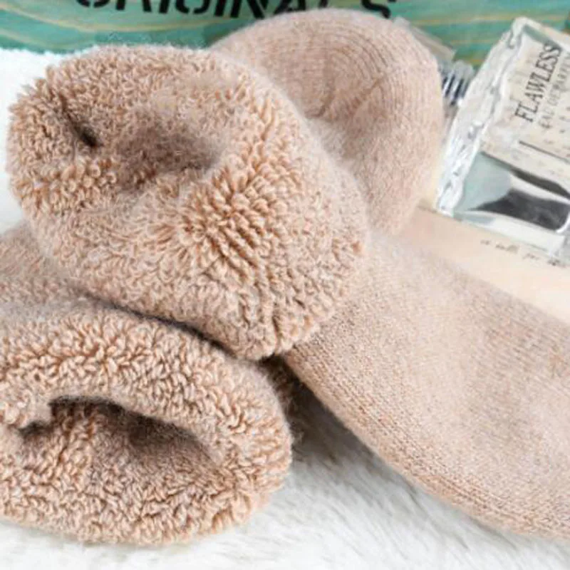 Теплые хлопковые носки с подогревом спортивные лыжные зимние для ног бега