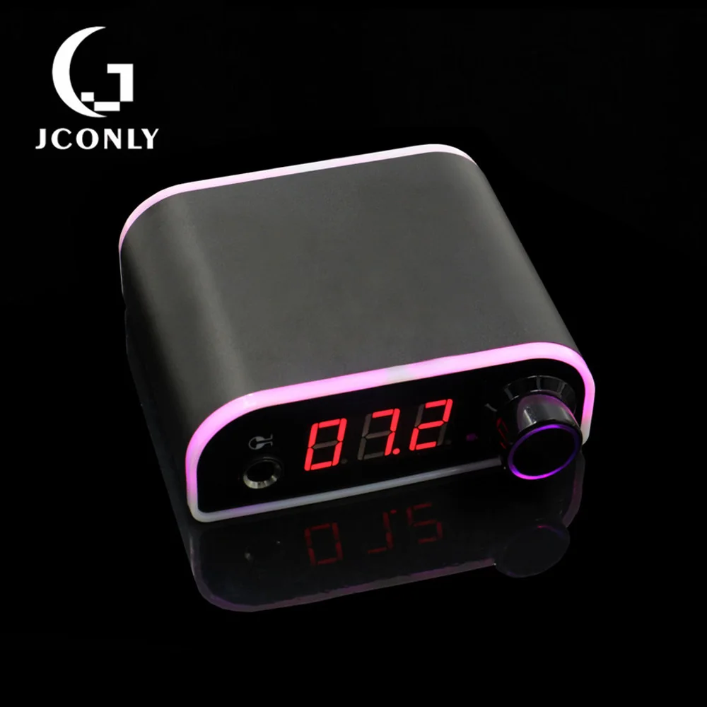 

Professional Tattoo Power Supply With Power Adaptor For Rotary Tattoo Machines Coil Tattoo Machine With Fringe LED Light