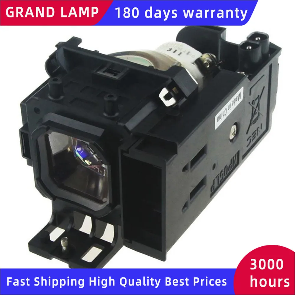NP05LP / 60002094 Замена лампы проектора для NEC NP901WG NP905 NP905G/NP905G2/VT700/VT700G VT800 VT800G HAPPY BATE|projector