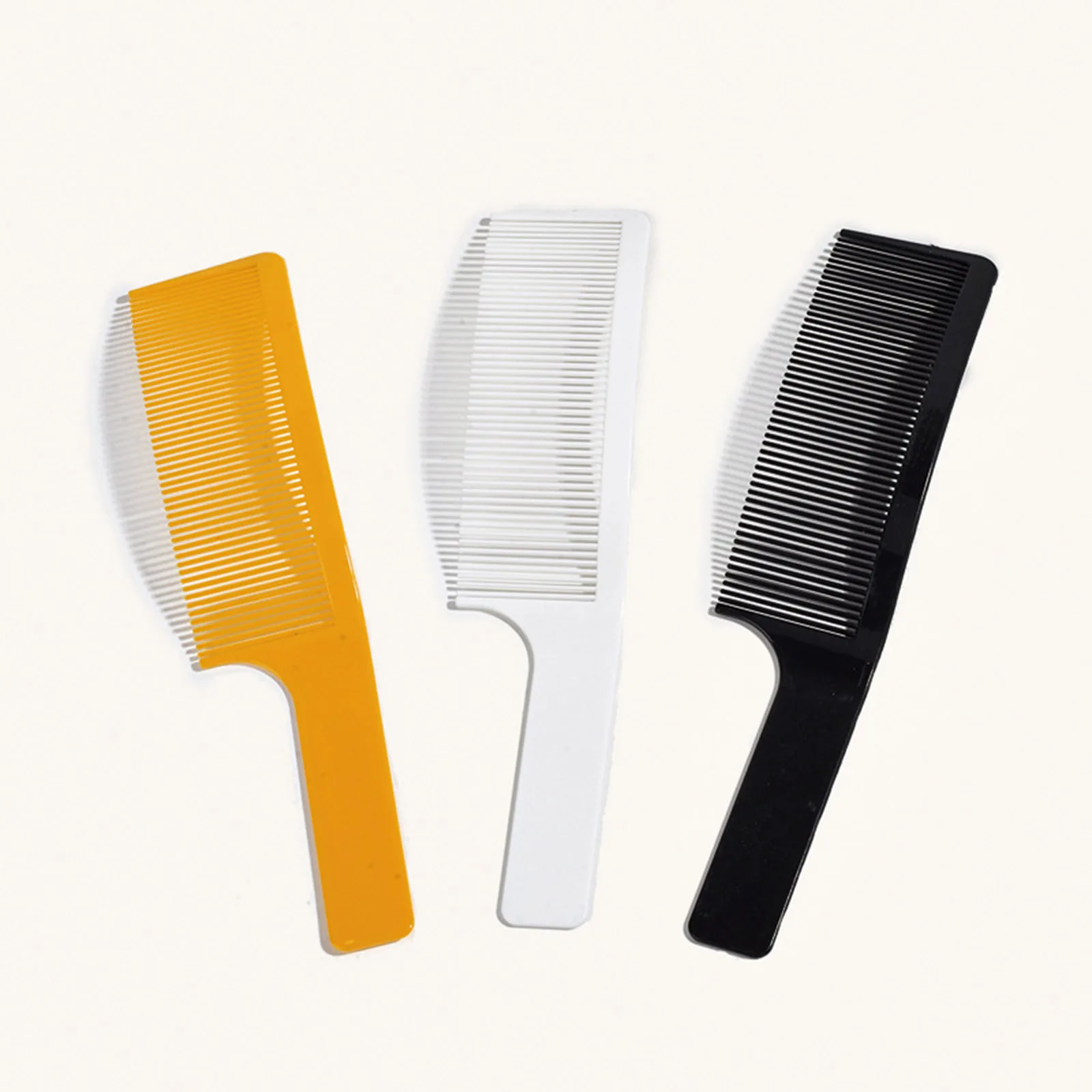 

Изогнутая парикмахерская расческа, расческа для стрижки волос с плоским верхом для мужчин