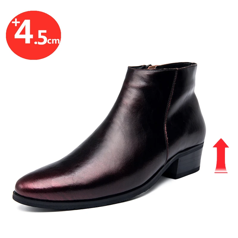 Мужские ботинки челси Кожаные Свадебные модельные туфли Официальные мужские