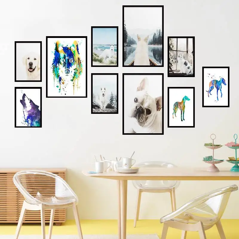 

Whippet 2 Whippet dog painting Whippet silhouette animal dog Posters for Room Aesthetic