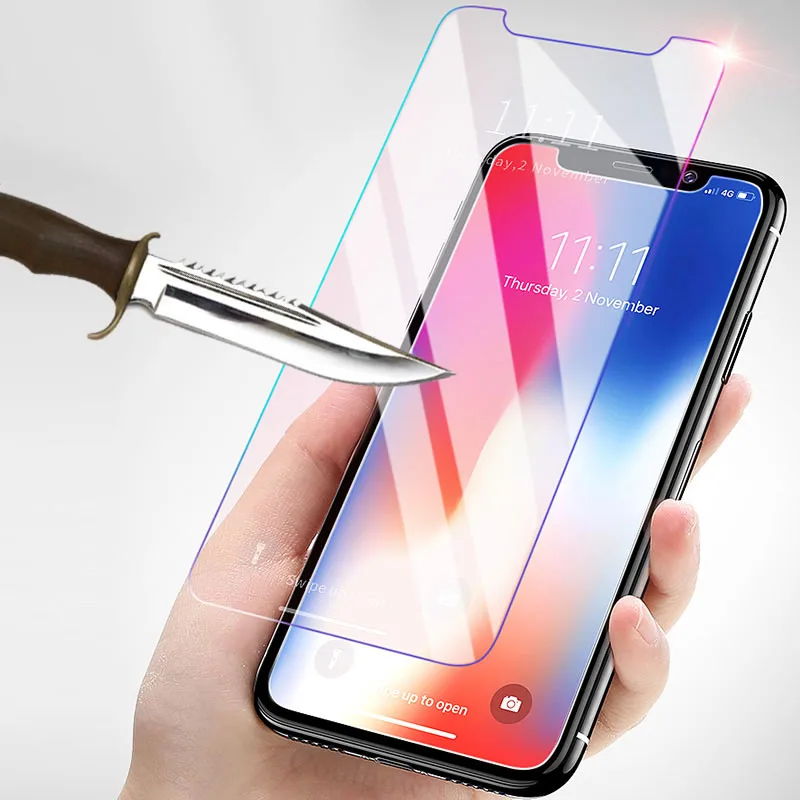 Защитное стекло на iPhone xs закаленное защитное xr max 6 7 8 plus 9 x r s rx rs glas iphon ophon phone