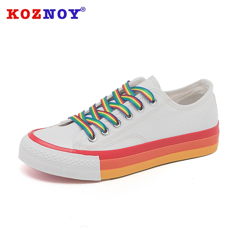 Koznoy/маленькие белые туфли Весенняя обувь на плоской подошве Прямая поставка