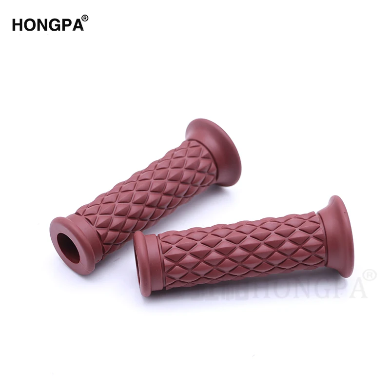 Ретро moto grip классические части скутера винтажные 7/8 &quot22 мм мотоциклетные ручки