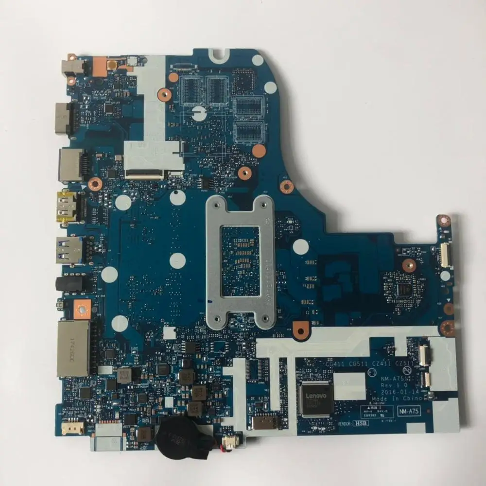 Для применимо к 310 15ISK ноутбук материнская плата I3 6100U VGA(2G) DDR(4G) номер NM A751 FRU 5B20L35890