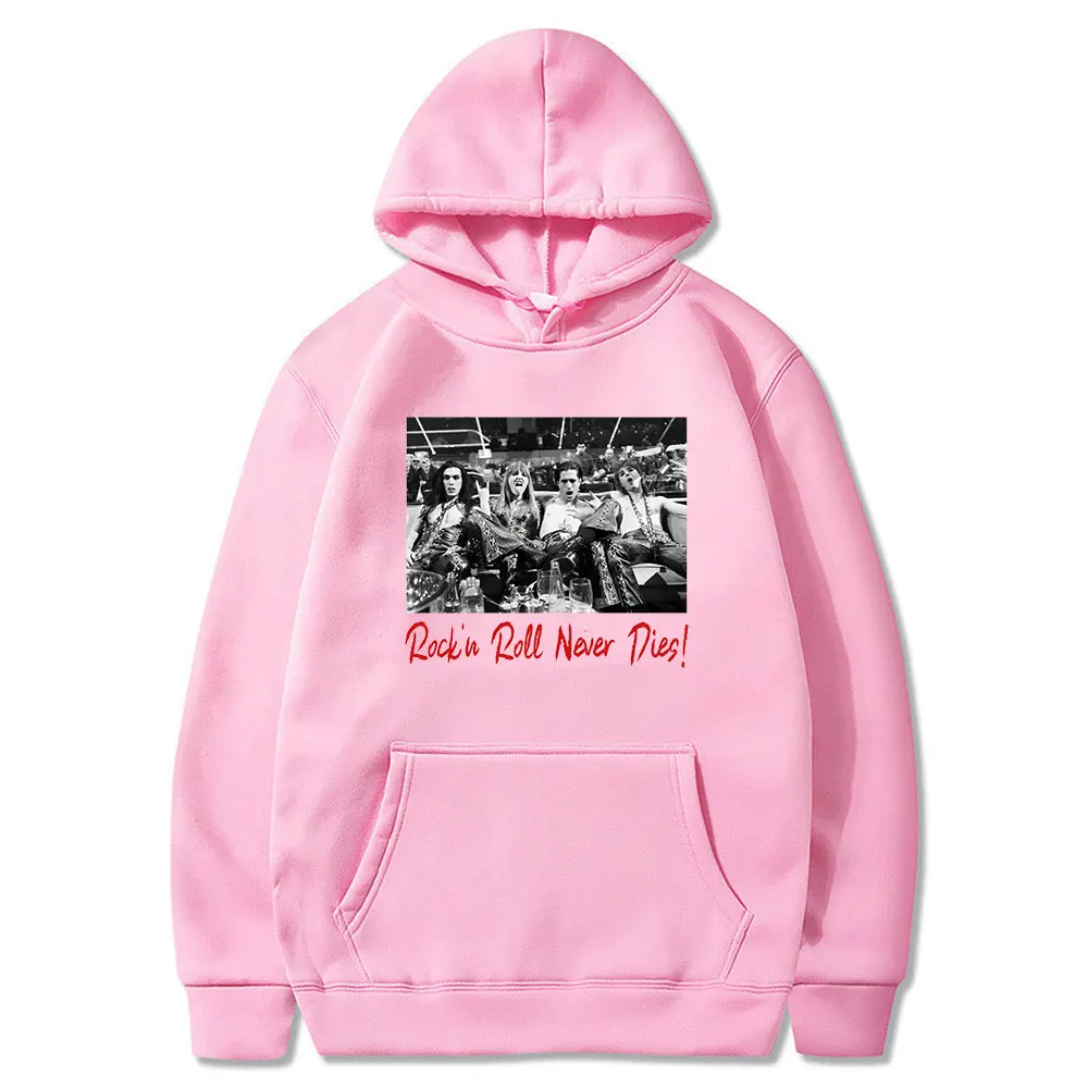 

Maneskin Hoodies Sweatshirt Italian singer Hoodie Harajuku Men Thin Sweatshirt Streetwear Casual Oversize Pullovers