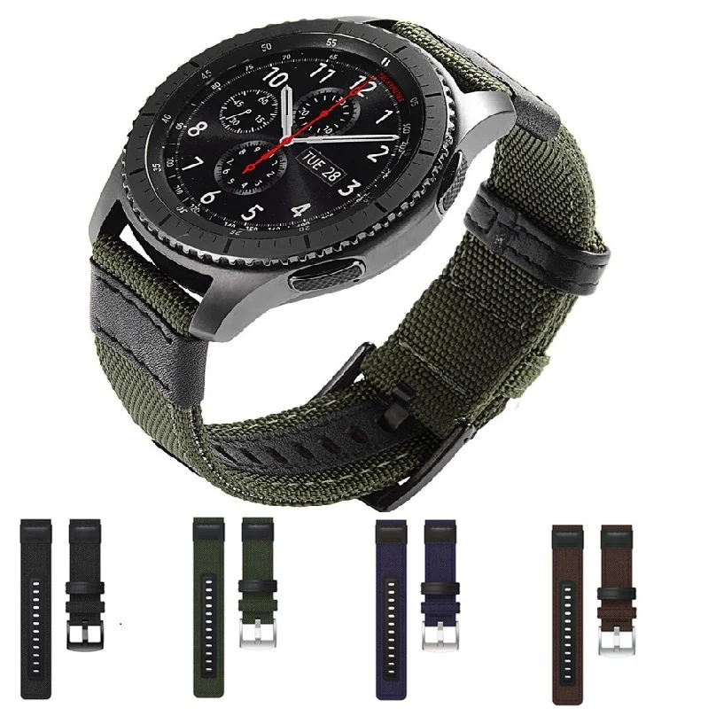 22mm 20mm For Samsung Gear sport S2 S3 Classic Band huami amazfit gtr bip Strap huawei GT 2 42 46mm galaxy watch active 40 44mm | Наручные