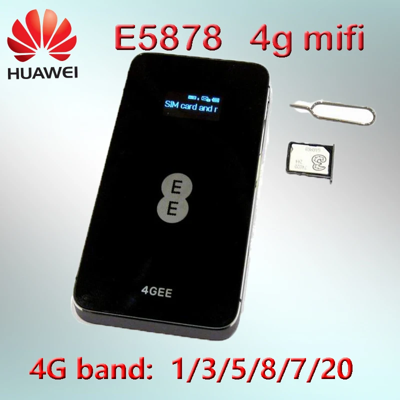Старый разблокированный Huawei E5878s-32 4 аппарат не привязан к оператору сотовой связи