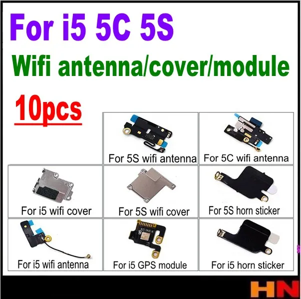 10 шт. Новинка антенна сигнал Wifi гибкий кабель лента для iPhone 5 5G SE 5S 5C запасные