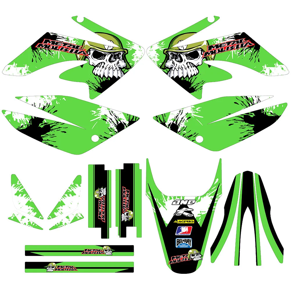 Бесплатные фотографические наклейки для Honda XR 50 2005 XR100 |