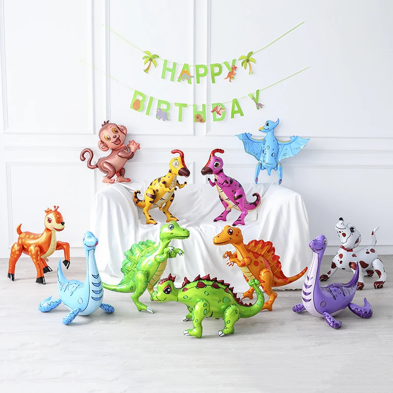 1 шт. фольгированные шары в форме динозавра | Дом и сад