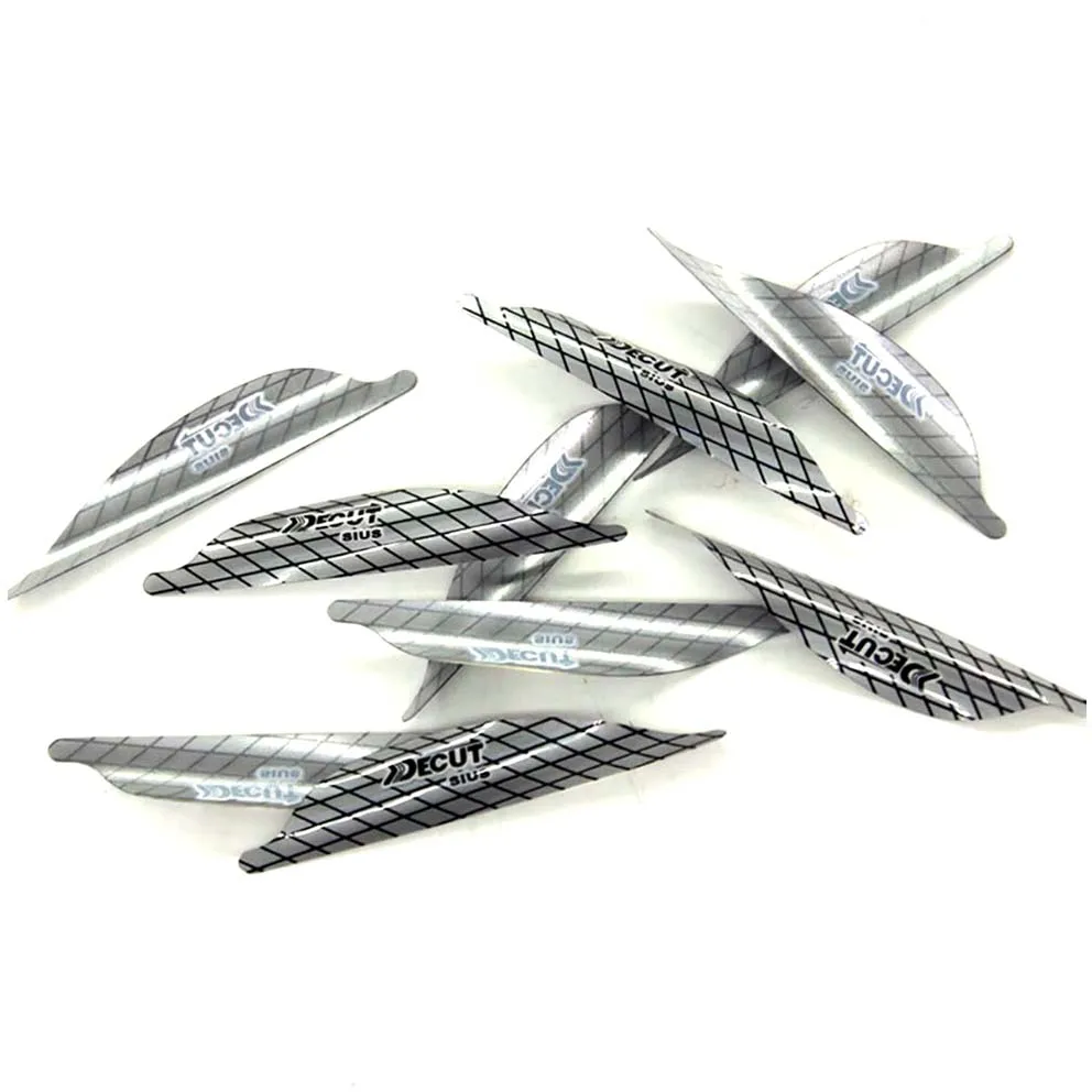 50 шт. хит продаж стрельба из лука вращающиеся лопасти 1 56/1 75/2 дюйма спиральное