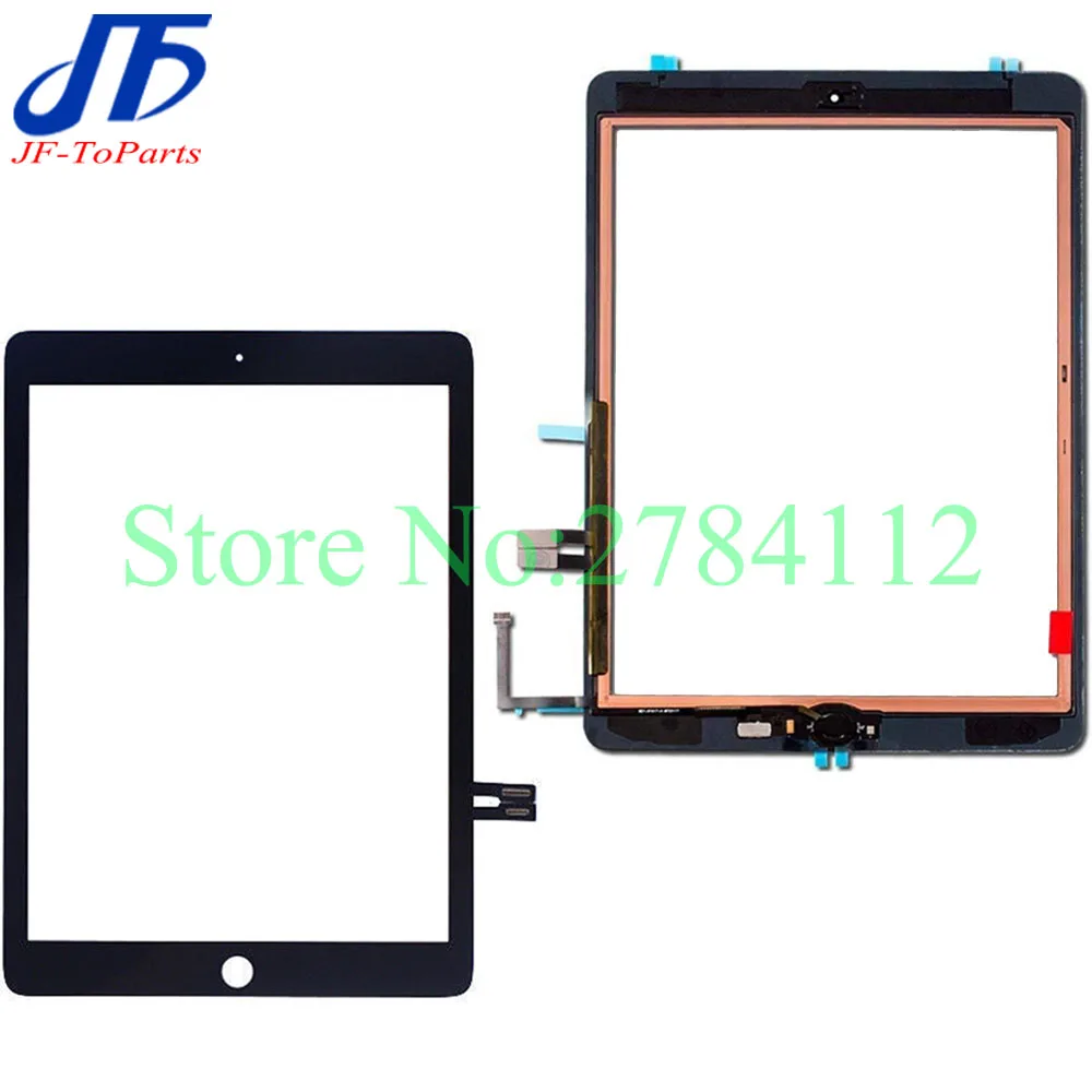 10 шт. Сменные сенсорные планки для iPad 6 6th Gen A1893 A1954, дигитайзер сенсорного экрана, переднее внешнее стекло lcd с клеем