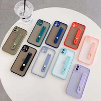 camera protection bumper wrist strap phone case for huawei mate 20 30 40 pro plus mate 10 30 40 lite matte shockproof back cover