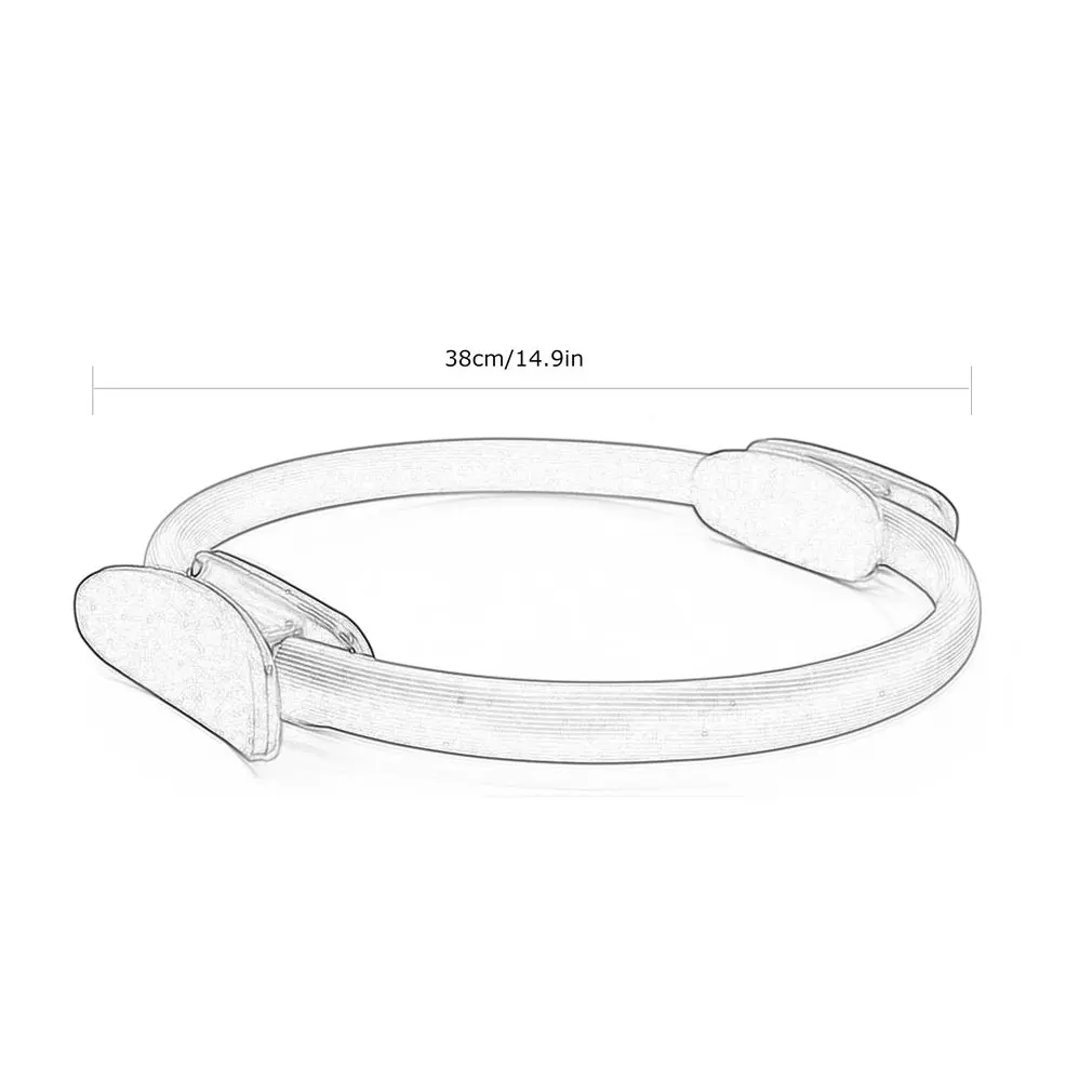 

On sale Yoga Pilates Ring Fitness Circle 4 Color Dual Grip Pilates Ring Magic Circle Muscles Body Exercise Yoga Fitness