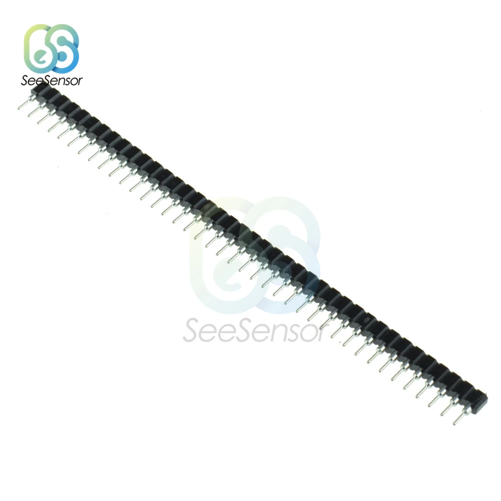 10pcs 2.54mm Pitch Round Female Pin Header Single Row 40Pin 1x40P Connector Socket | Обустройство дома