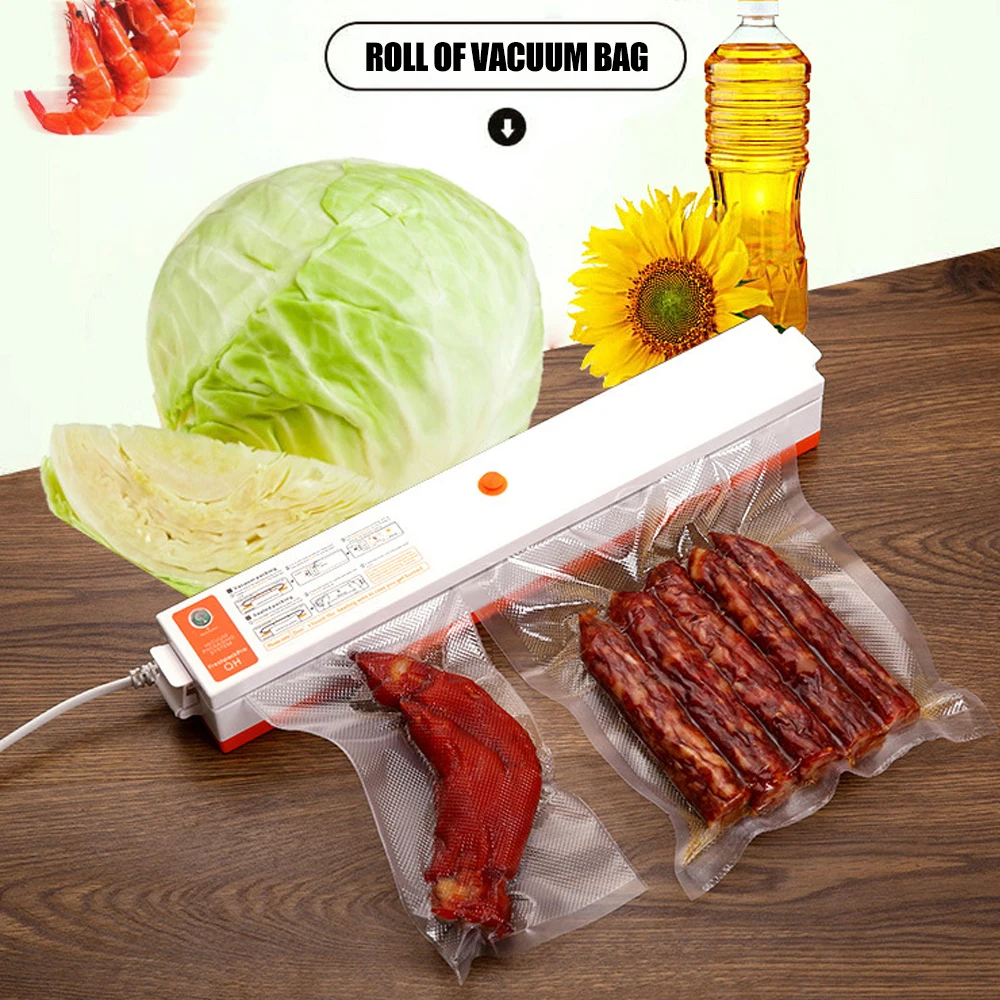 Multifunctional Transparent Food Storage Packaging Preservation Bag Vacuum Bags Safe Non-toxic Sealing | Дом и сад