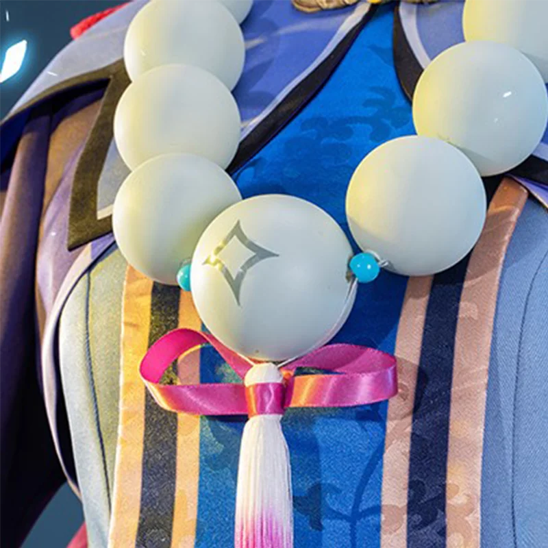 

Game Genshin Impact Costume Qiqi Cosplay Dress For Woman Girls Full Set