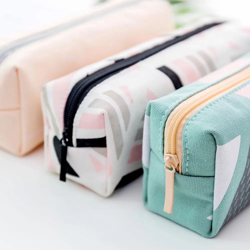 Pencil Case Cute Lovely for Girls Student Bag Stationery Cosmetic Makeup Storage Pouch Purse Students | Канцтовары для офиса и