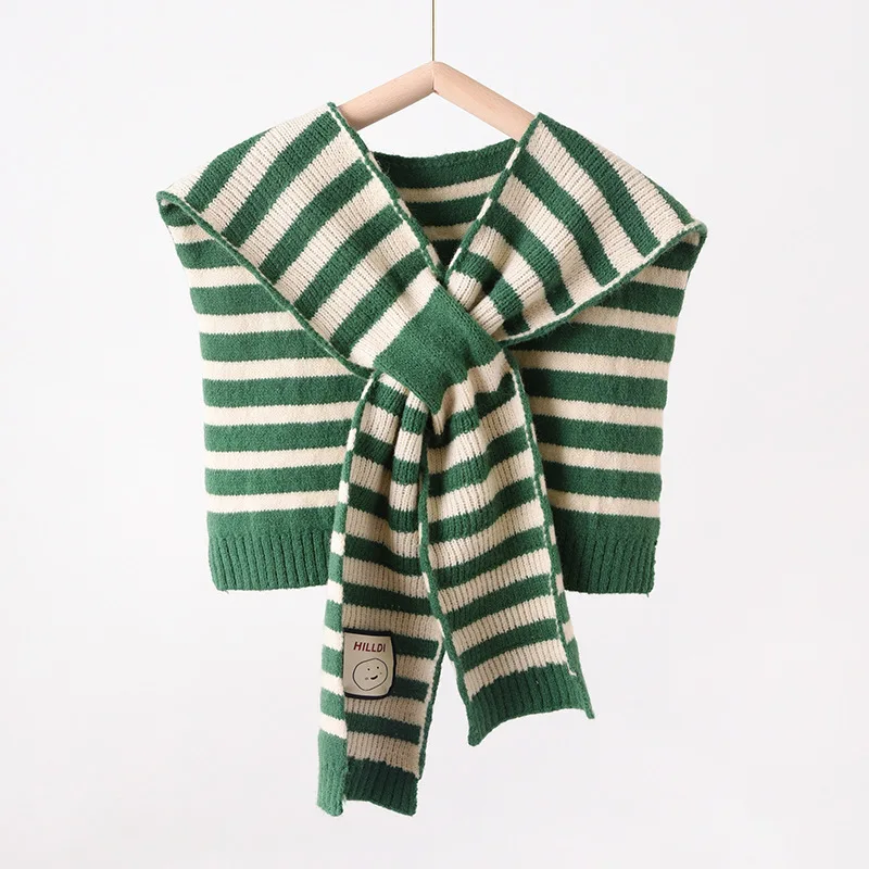 

Women Scarves Warm Shawls And Wraps stripe Winter Cashmere Scarf Blanket Bufanda Ladies Pashmina Hijab Echarpe Thick Foulard