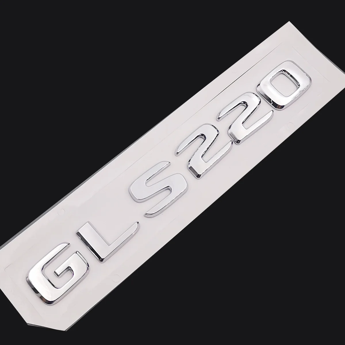 Оригинальный размер 1:1 Автомобильная эмблема заднего хвоста цифры буквы