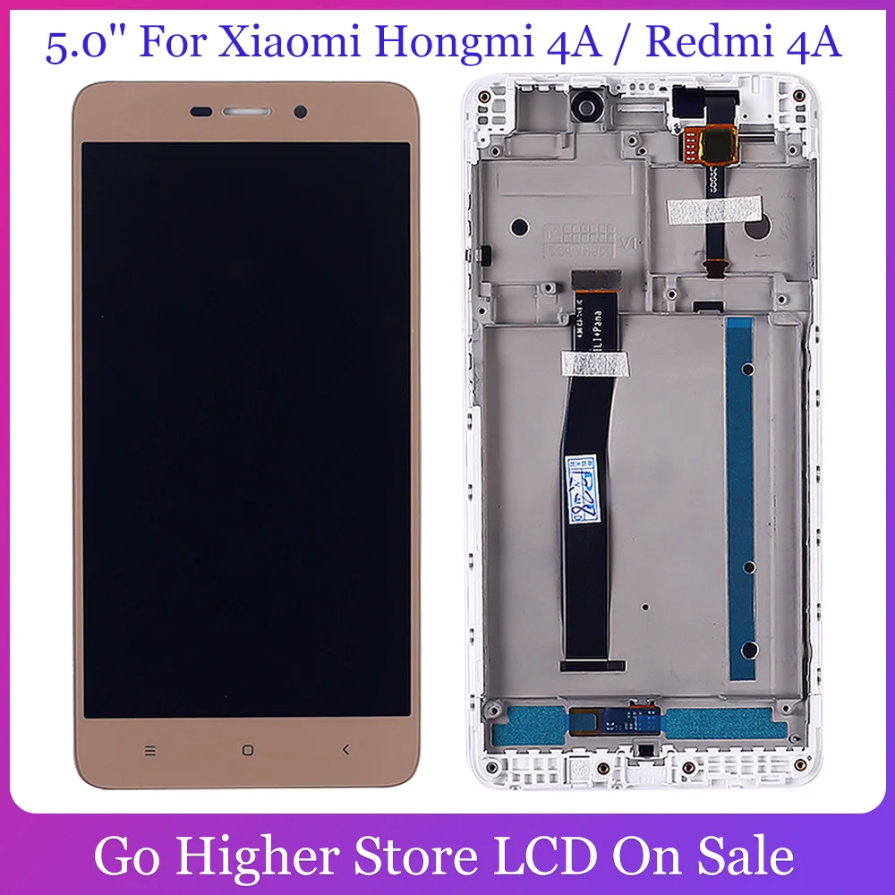 ЖК-дисплей 5 0 дюйма для Xiaomi Hongmi 4A / Redmi сенсорный экран дигитайзер в сборе Запасная