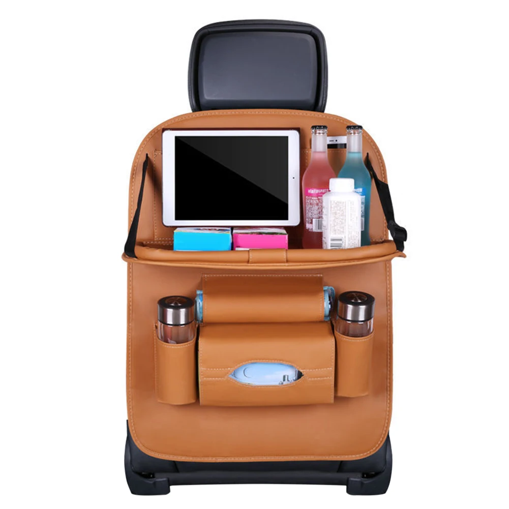 Автомобильное сиденье с несколькими карманами складной держатель из подвесная