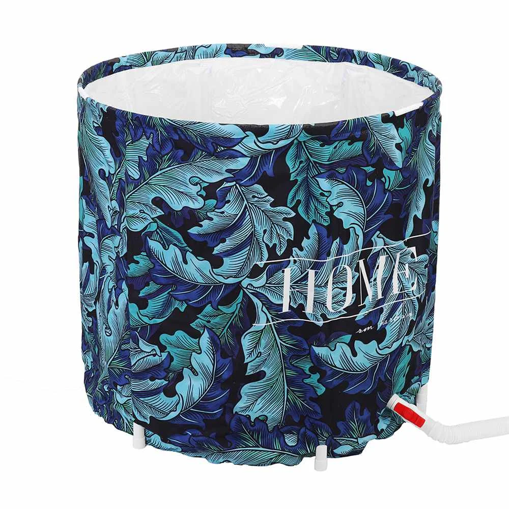 

Fabric Bracket PVC Style Adult Folding Bath Tub Large Household Thickened Bath Tub Can Store Portable Bathtub Body Steam