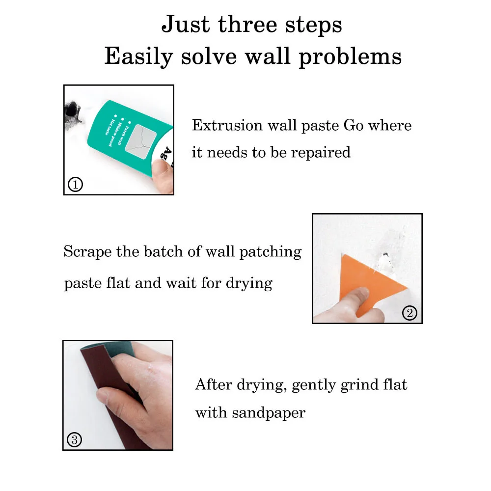 Крем для ремонта стен 120 мл ноготь с эффектом трещин Ремонтный агент пилинг