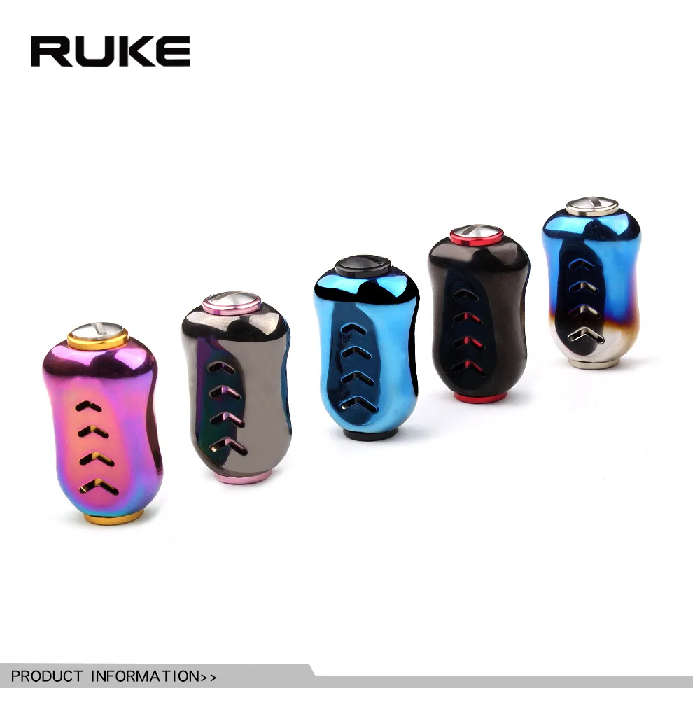 Ruke дизайн сплав ручка костюм для Daiwa и Shimano 35 мм 8,8 г подходит 7x4x2,5 подшипник очень красивый DIY Аксессуары