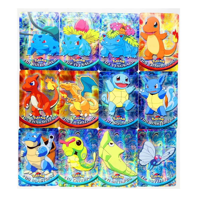 

Pokemon DIY Topps Pikachu Charizard Greninja Evolution English Toys Hobbies Hobby Collectibles Game Collection Anime Cards